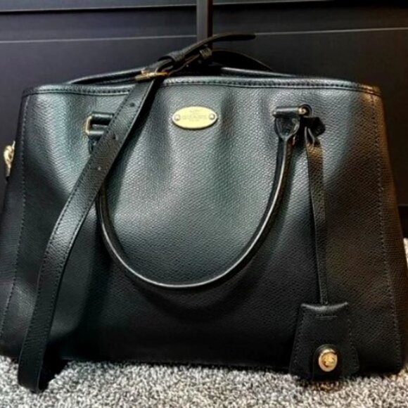Coach Margot Carryall Black satchel